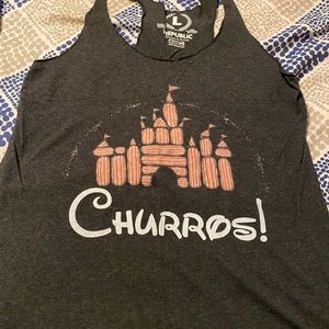 Disney Churros Castle Tank top